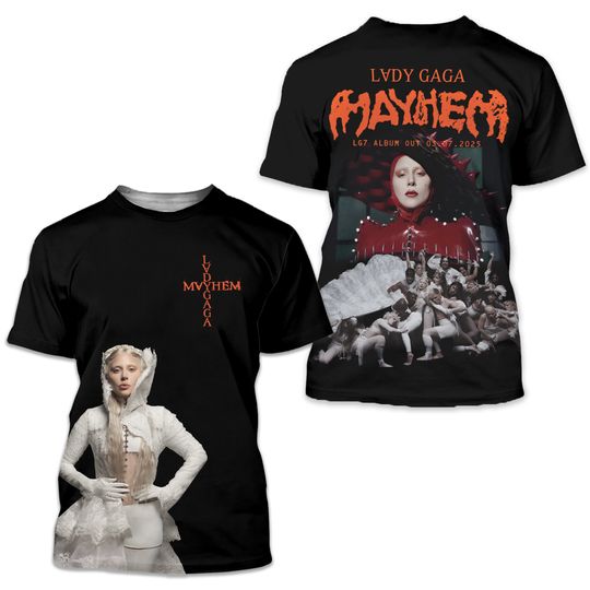 Discover Ld ga Mayhem LG7 Album Out 2025 3D T-Shirt