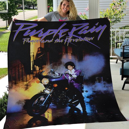 Discover Singer Prince Pur Rain blanket