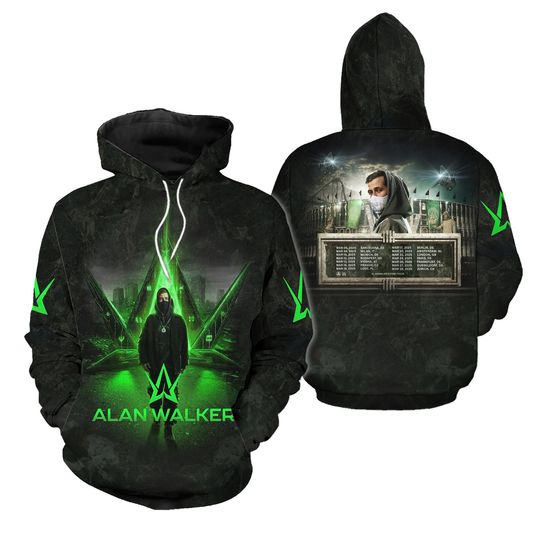 Discover DJ A Walker Walker World Tour 2024 2025 3D Hoodie