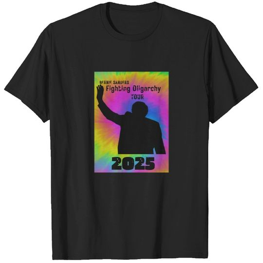 Discover Bernie Sanders Fighting Oligarchy Tour T-Shirt