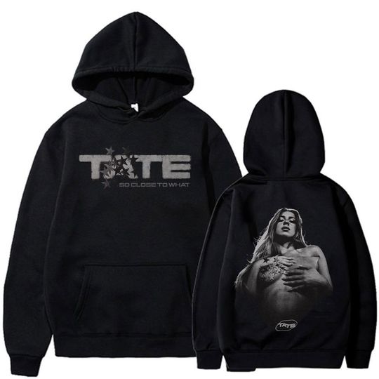 Discover Tate McRae So Close To What 2025 Double sided Hoodies, Fans Gift