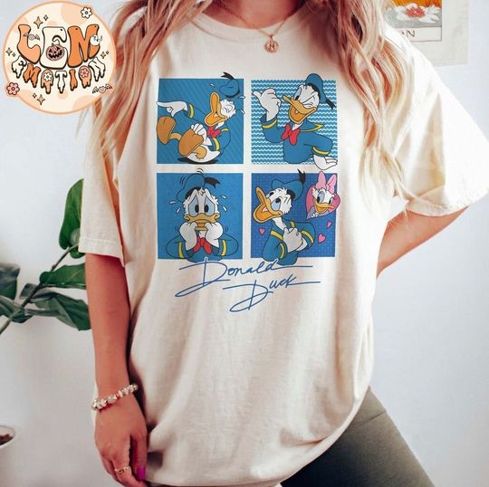 Discover Donald Duckk with Signature Shirt, Mickeyy and Friends T-shirt