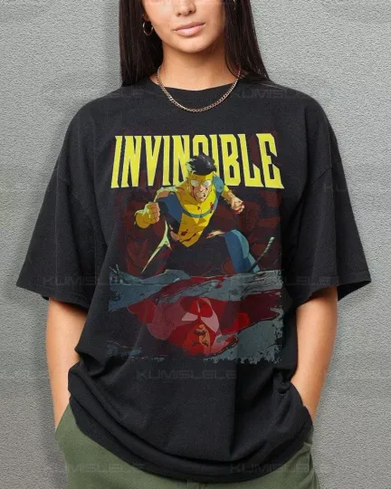 Discover Invincible Mark Superhero T Shirt, Unisex Superhero