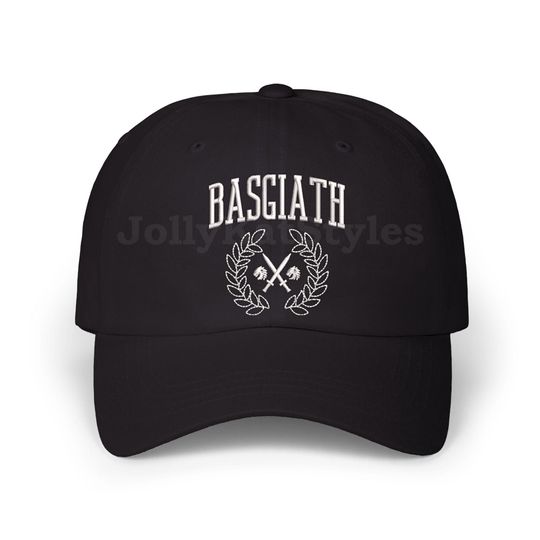 Discover Basgiath Fourth Wing Embroidery Hat, Violent Little Thing, Iron Flame & Fourth Wing Merch