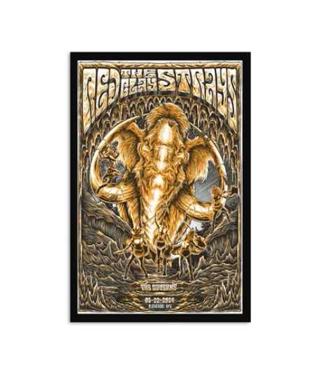 Discover June 22 Pelham, TN Red Clay Strays The Caverns Poster