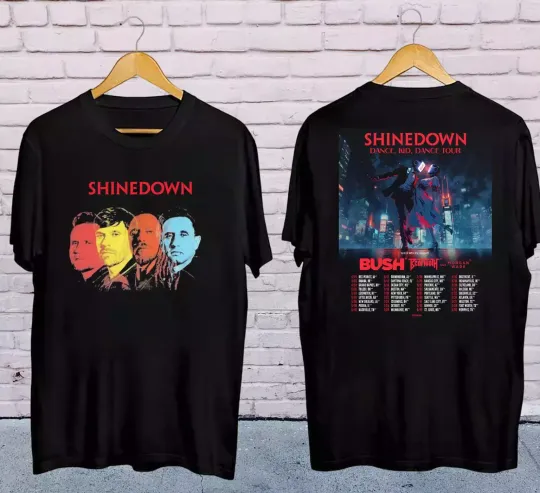 Discover Graphic shine down Dance Kid Dance Tour 2025 Shirt