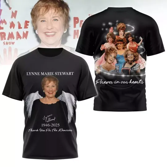 Discover Lynne Marie Stewart 1946-2025 Thank You 3D T-Shirt