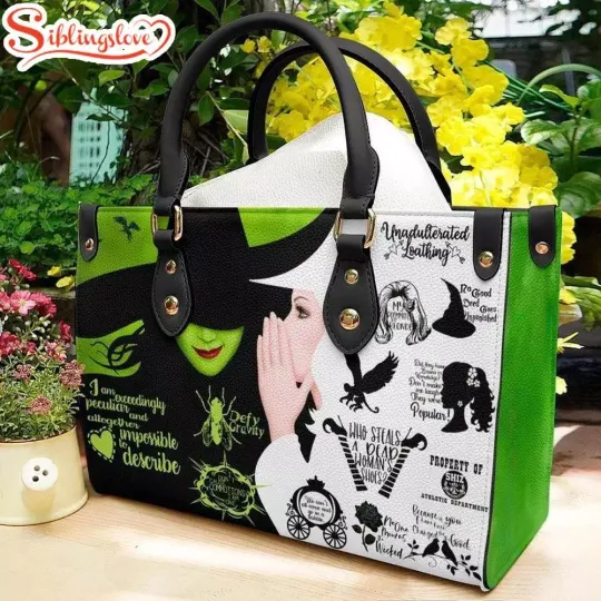 Discover Wicked The Movie Leather Handbag, The Wicked Fan Gift Bag