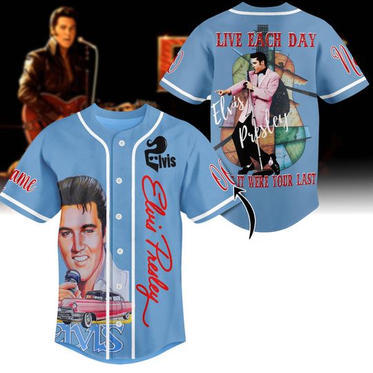 Discover Custom Elvis Presley Baseball Jersey, Elvis Presley Baseball Jersey