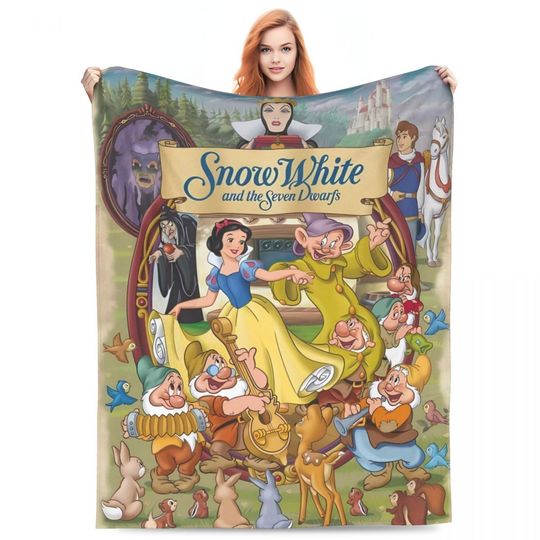 Discover Snoww Whitee Fleece Blanket, Home Decor