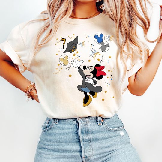 Discover Disneyyy Graduation T-Shirt, Minniee Graduation Shirt