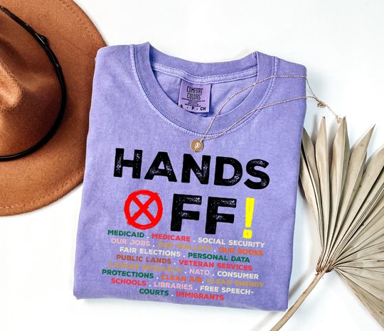Discover Comfort Colors  Hands Off Our Rights Shirt