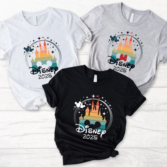 Discover Disneyyy 2025 Shirt, Magical Castle Shirt, Disneyyy Castle Shirt, Disneyyy Group Shirt