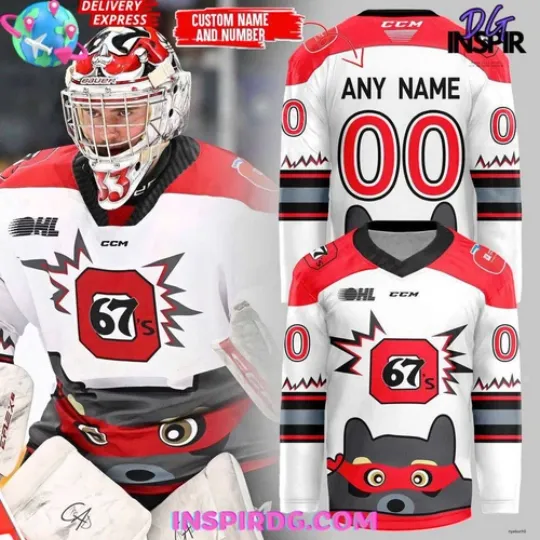 Discover Personalized Ottawa 67’s Contest Winning Special Hockey Shirt