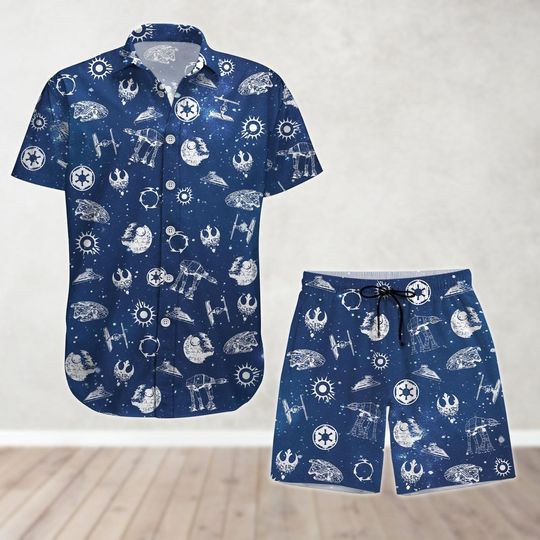 Discover Starr Warss Shirt, Disneyyy Movie Hawaiian Shirt and Shorts