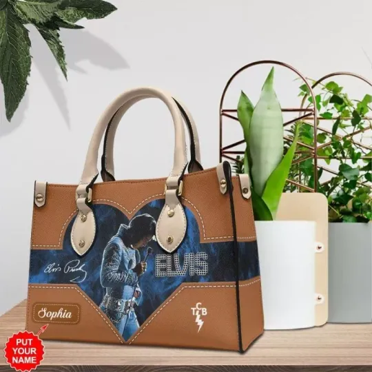 Discover Custom Elvis Presley Women’s Handbag, Gift For Mom