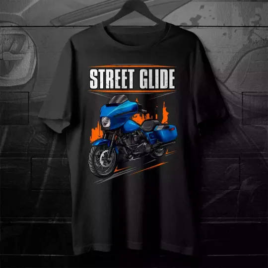 Discover Harley Street Glide T-Shirt, Gift For Bikers