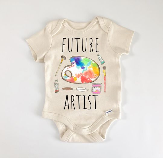 Discover Artist Onesie, Graphic Designer Onesie, Painting Onesie, Artist Baby Gift