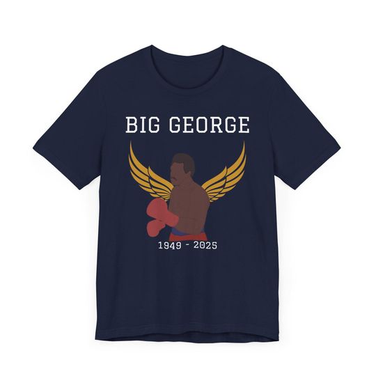 Discover Retro Big George Foreman Tee, Vintage Boxing Shirt, Gift for Sports Fans