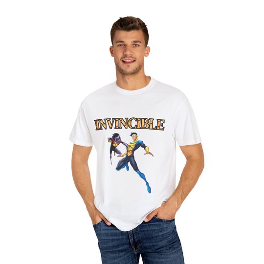 Discover Invincible Superhero T-Shirt, Unisex Comic Tee