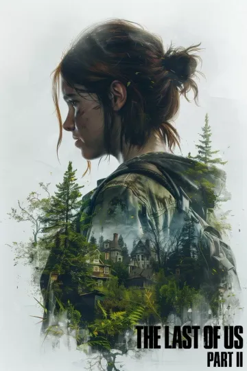 Discover The Last of Us 2 Wall Art Poster, Ellie Portrait, Wall Art