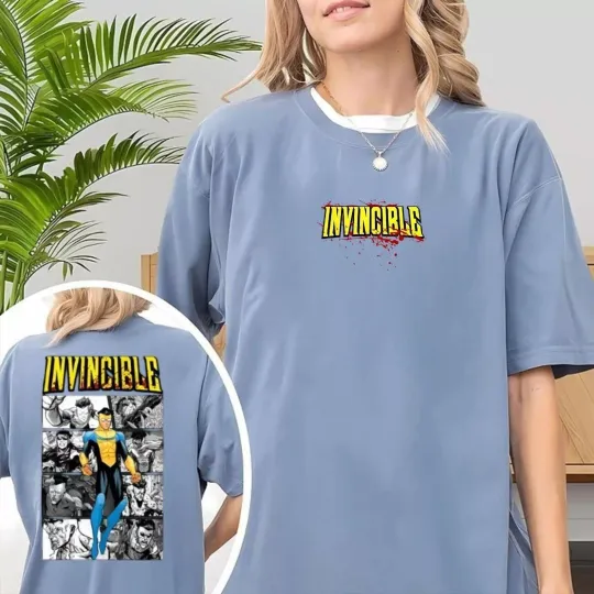 Discover Vintage Invincible TV Show Mark Invincible Comfort Color shirt