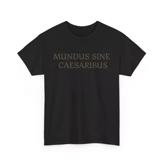 Discover Mundus Sine Caesaribus, Bluesky CEO  ‘A World Without Caesars’ Unisex Shirt