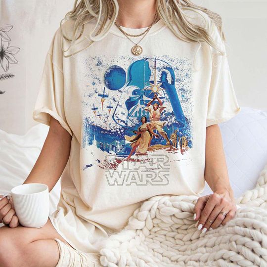 Discover Starr Warss Shirt, Retro Disneyyy Starr Warss Shirt