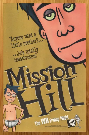 Discover 1999 Mission Hill TV Series Print Poster