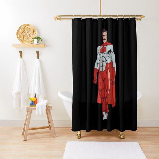 Discover Invincible Shower Curtain