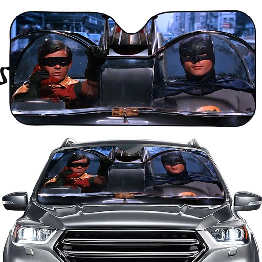 Discover Car Sun Shade Auto Sunshade, Superhero Auto Accessories