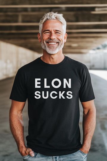 Discover Elon Sucks Unisex T-shirt | Multiple Colors | Freedom Lover Shirt | Political Shirt | Anti-establishment Gift