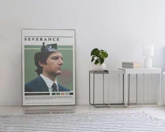 Discover Severance Poster, Severance Tv Series Poster, Adam Scott, Mark, Home Decor