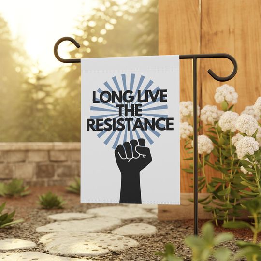 Discover House Flag, Long Live The Resistance House Flag, Garden Banner, House Banner, Protest Flag, Political Flag