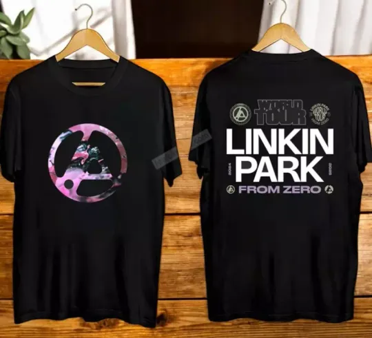 Discover Linkin Park From Zero World Tour 2025 Concert T-Shirt