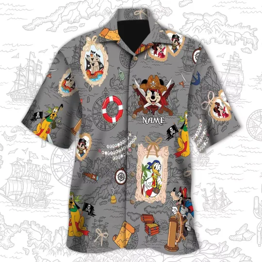 Discover Custom Disneyyy Cruise Hawaiian Shirt