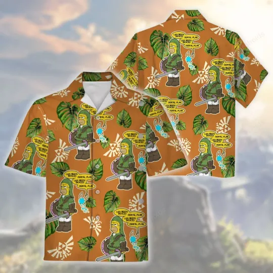 Discover The Simpsons Lisa Needs Braces Dental Plan Hawaiian Shirt