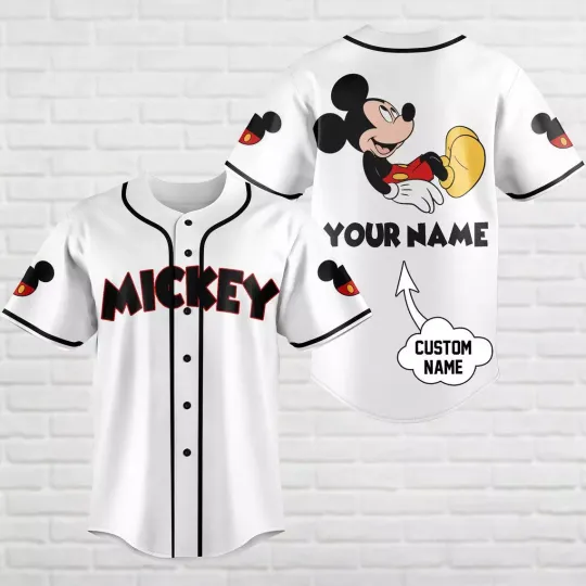 Discover Mickeyy Baseball Jersey - Disneyyy Mouse Gift for Fans