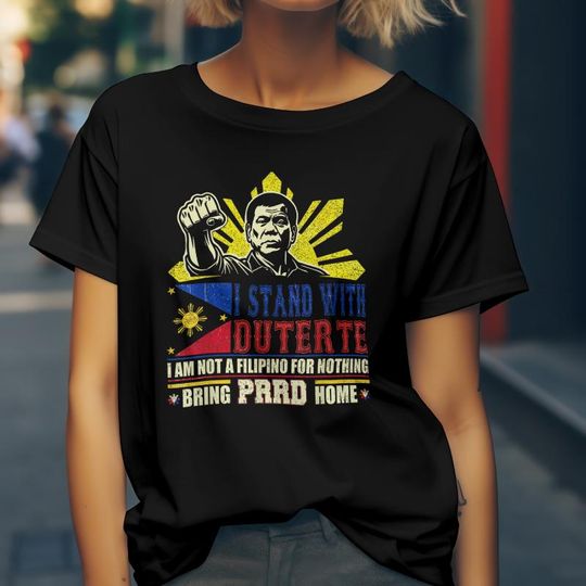 Discover Free Duterte Supporter ,I Stand for PRRD shirt