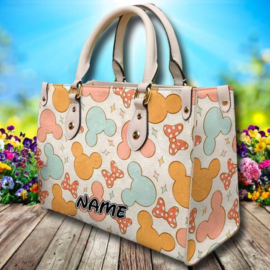 Discover Cute Mouse Ears Leather Bag, Cute Mouse Bag, Cartoon Leather Bag