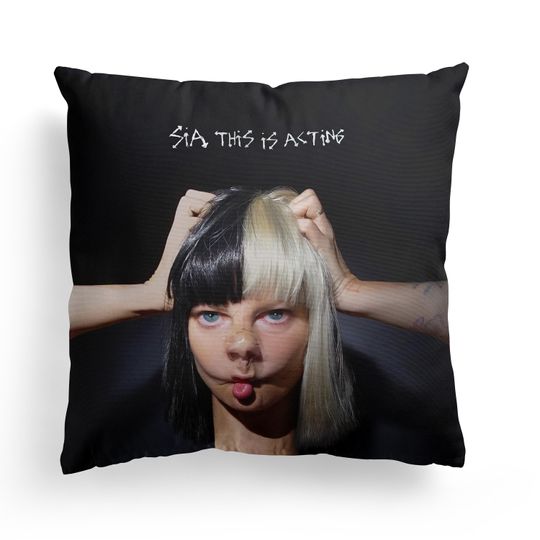 Discover Sia - This Is Acting Throw Pillow