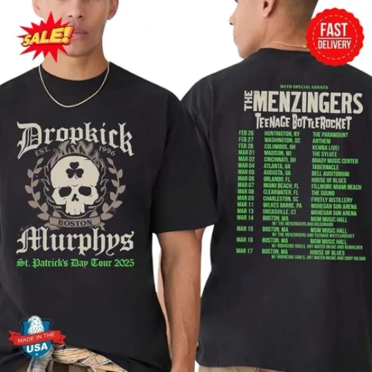 Discover Dropkick tee Murphys 2025 Shirt 2 side