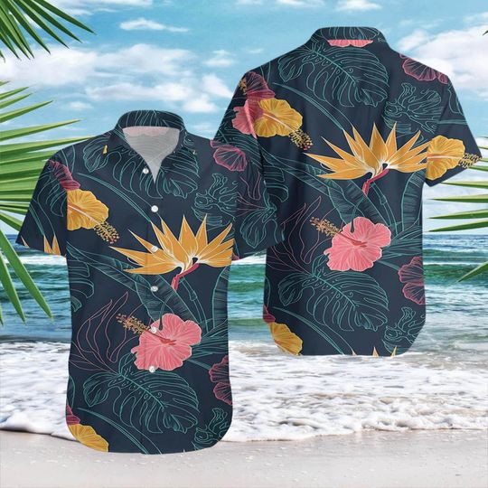 Discover Tropical Hawaiian Shirt, Tropical Aloha Shirt, Tropical Aloha Hawaii Shirt