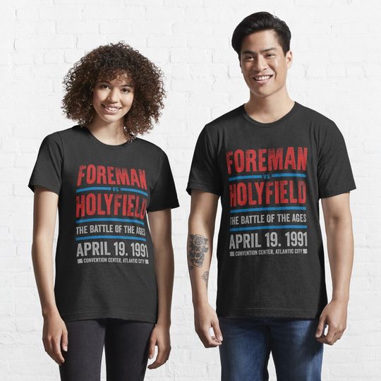 Discover Foreman vs Holyfield Essential T-Shirt