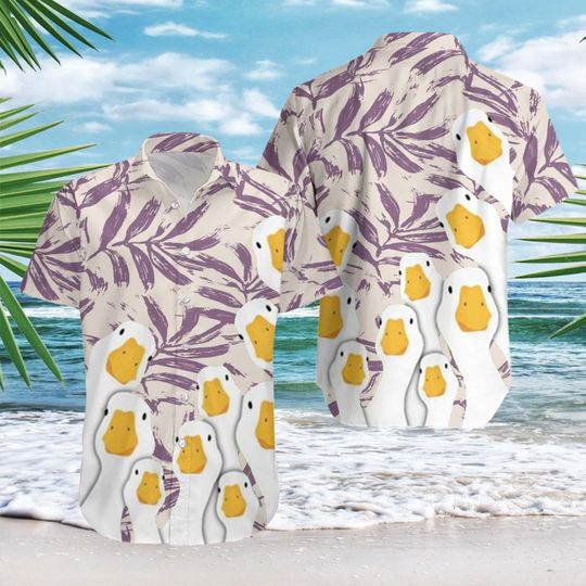 Discover Funny Goose Duck Hawaii Shirt, Mini Goose Hawaii, Mama Hawaii Shirt