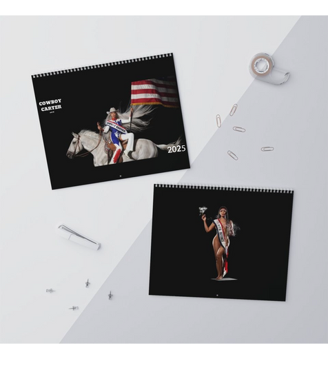 Discover Beyonce Cowboy Carter Country Album Wall Calendars (2025)