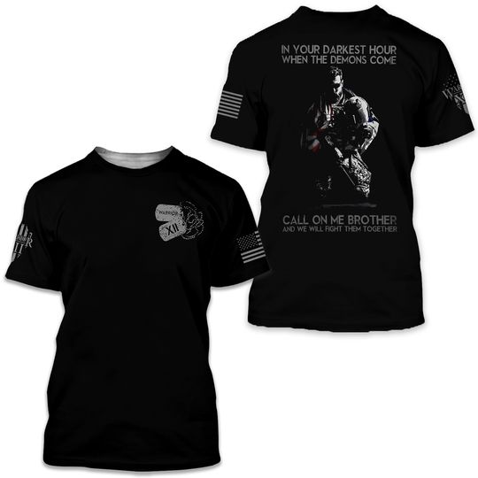 Discover In Your Darkest Hour 3D Tshirt