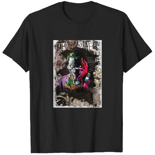Discover Cool Joker Print T-Shirt