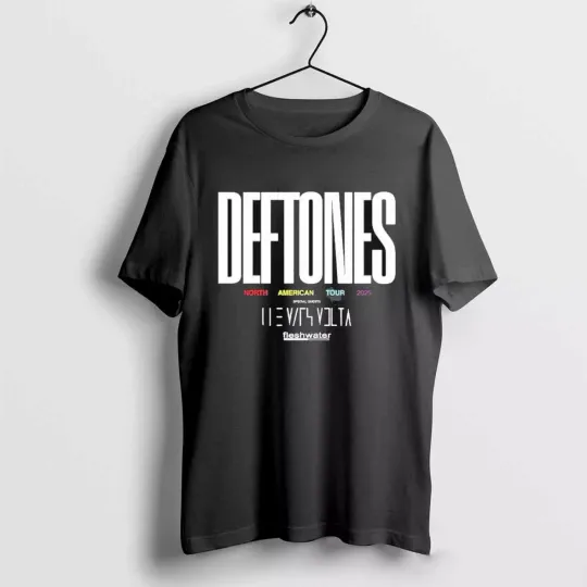 Discover Deftone 2025 North American Tour Gift For Fan T-shirt