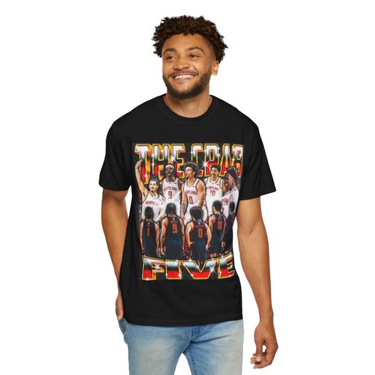 Discover Crab Five Old Bay Can Maryland Basketball T-Shirt